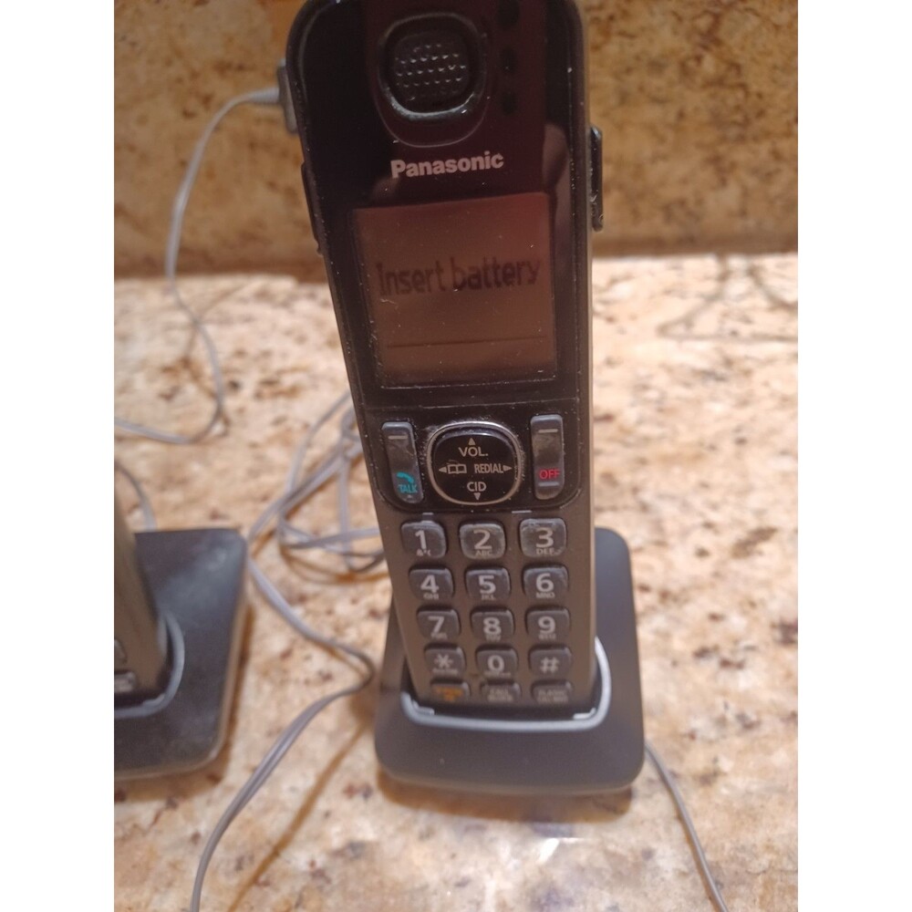 Panasonic KX-TGFA30 PNLC1040 Cordless Phone Handset &Charging Base Only(no Batt)